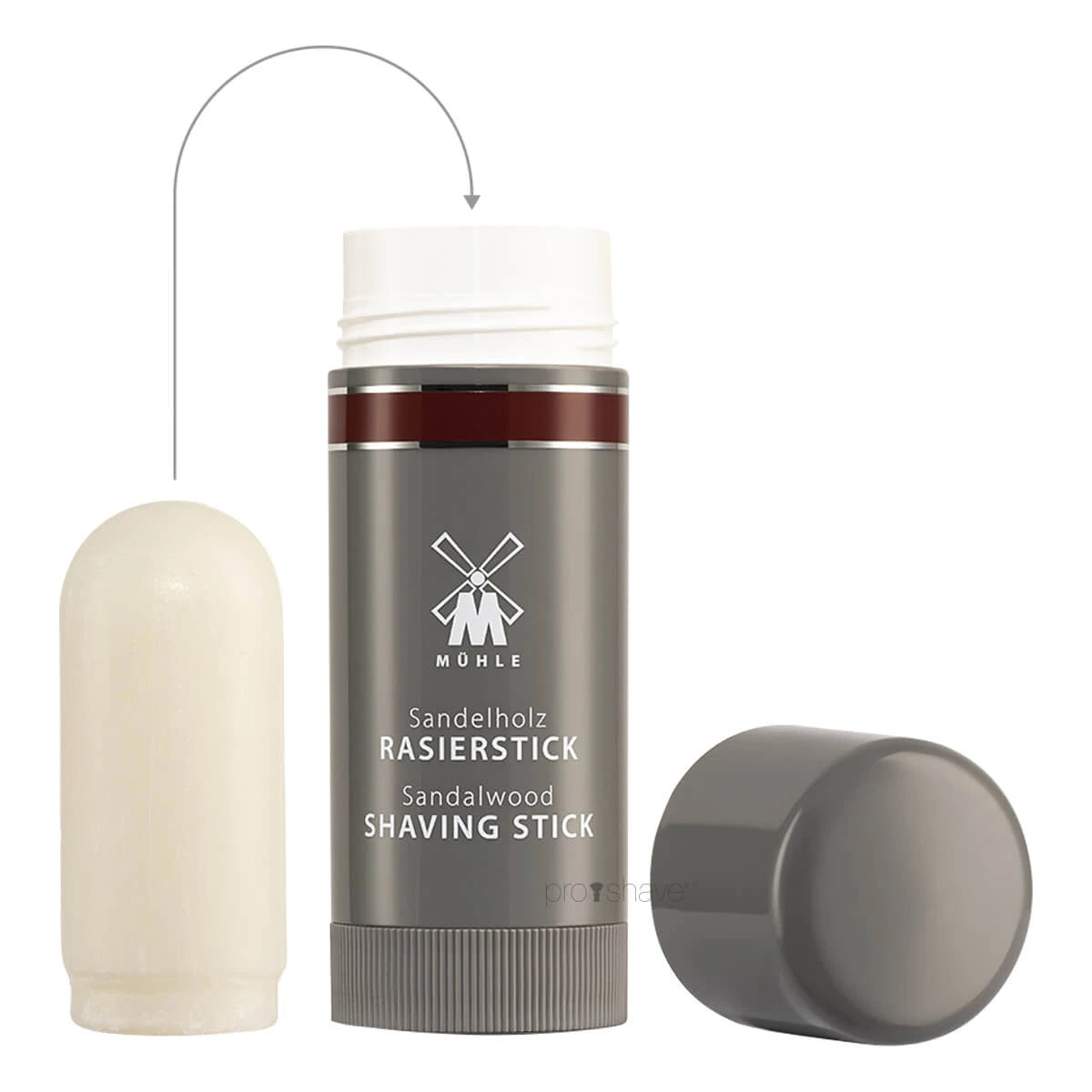 Shaving soap, Shavestick REFILL, Sandalwood, 37 gr.