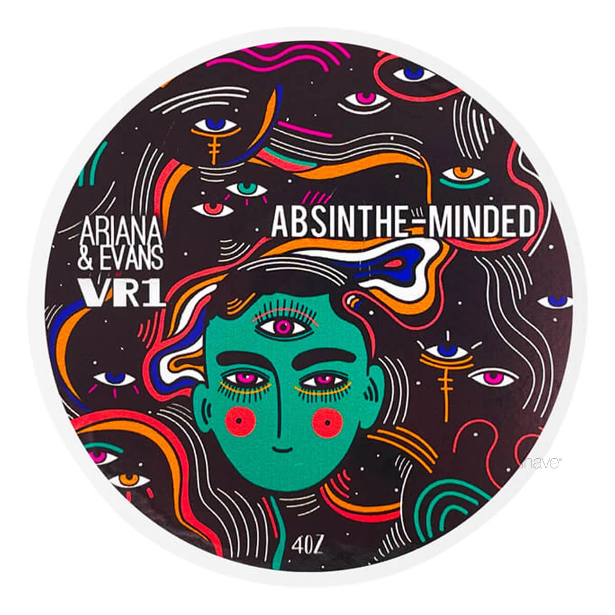 Shaving soap, Absinthe Minded, 118 ml.