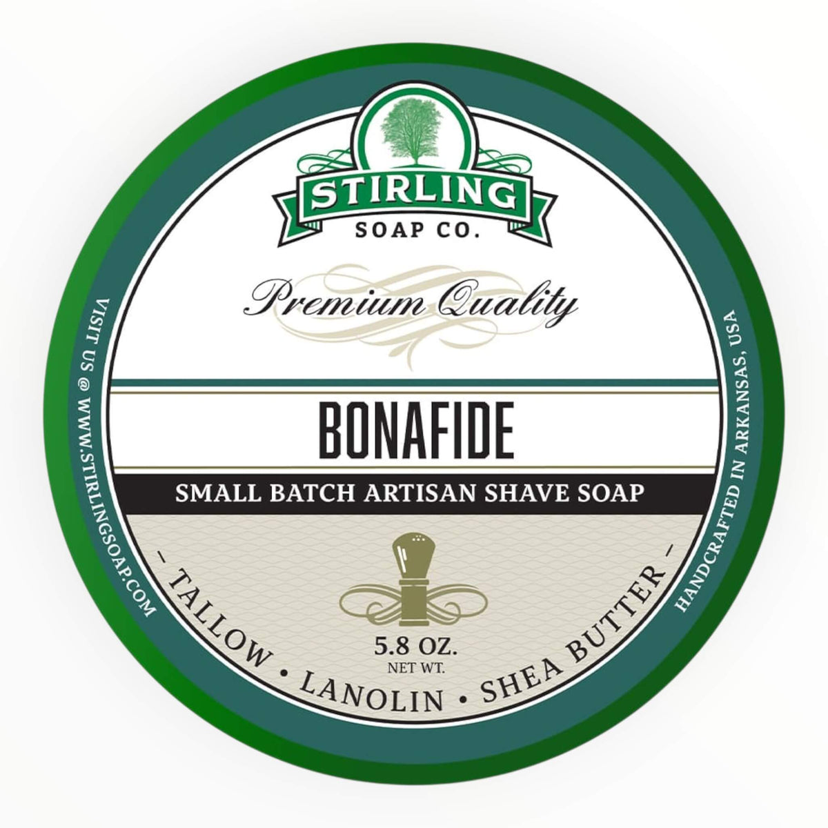 Shaving Soap, Bonafide, 170 ml.