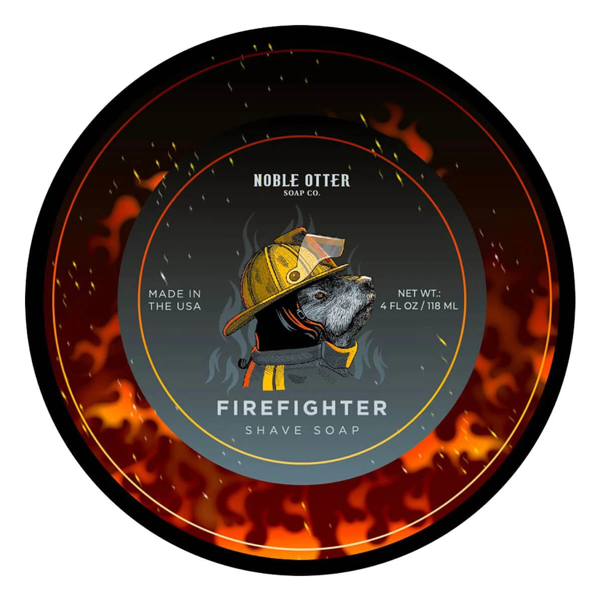 Shaving soap, Firefighter, 118 ml.