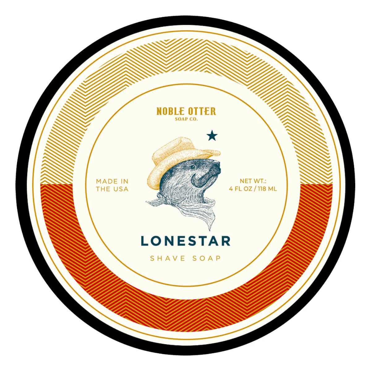 Shaving soap, Lonestar, 118 ml.
