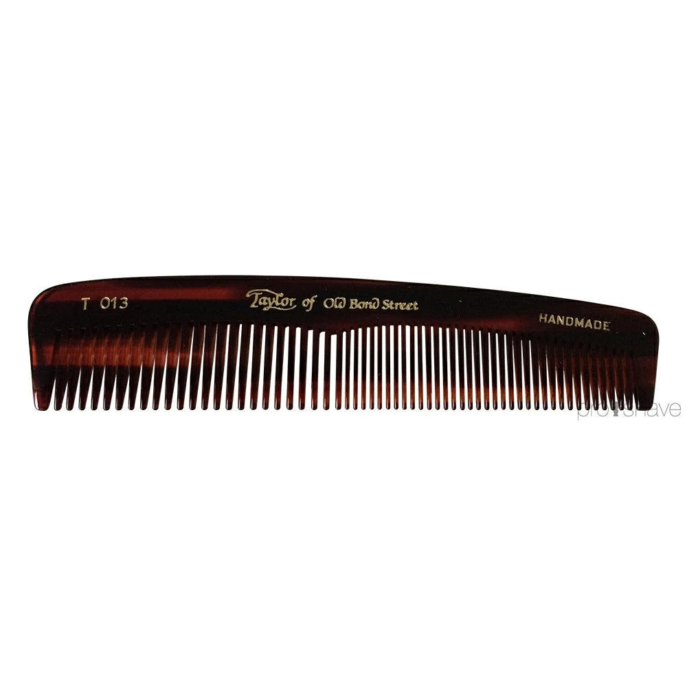 Pocket comb with fine/coarse teeth, 12.5 cm.