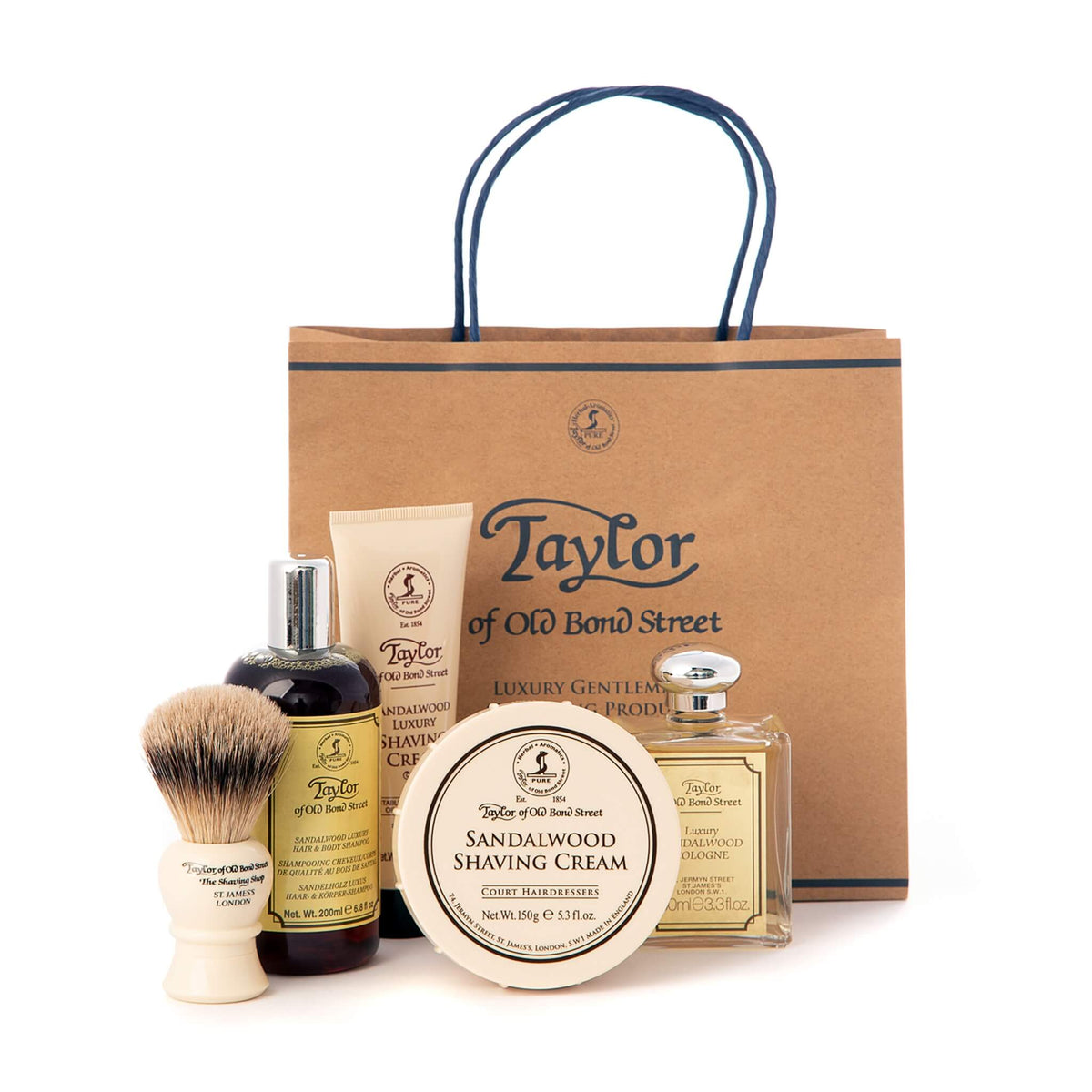 Shaving cream, Sandalwood, 150 gr.
