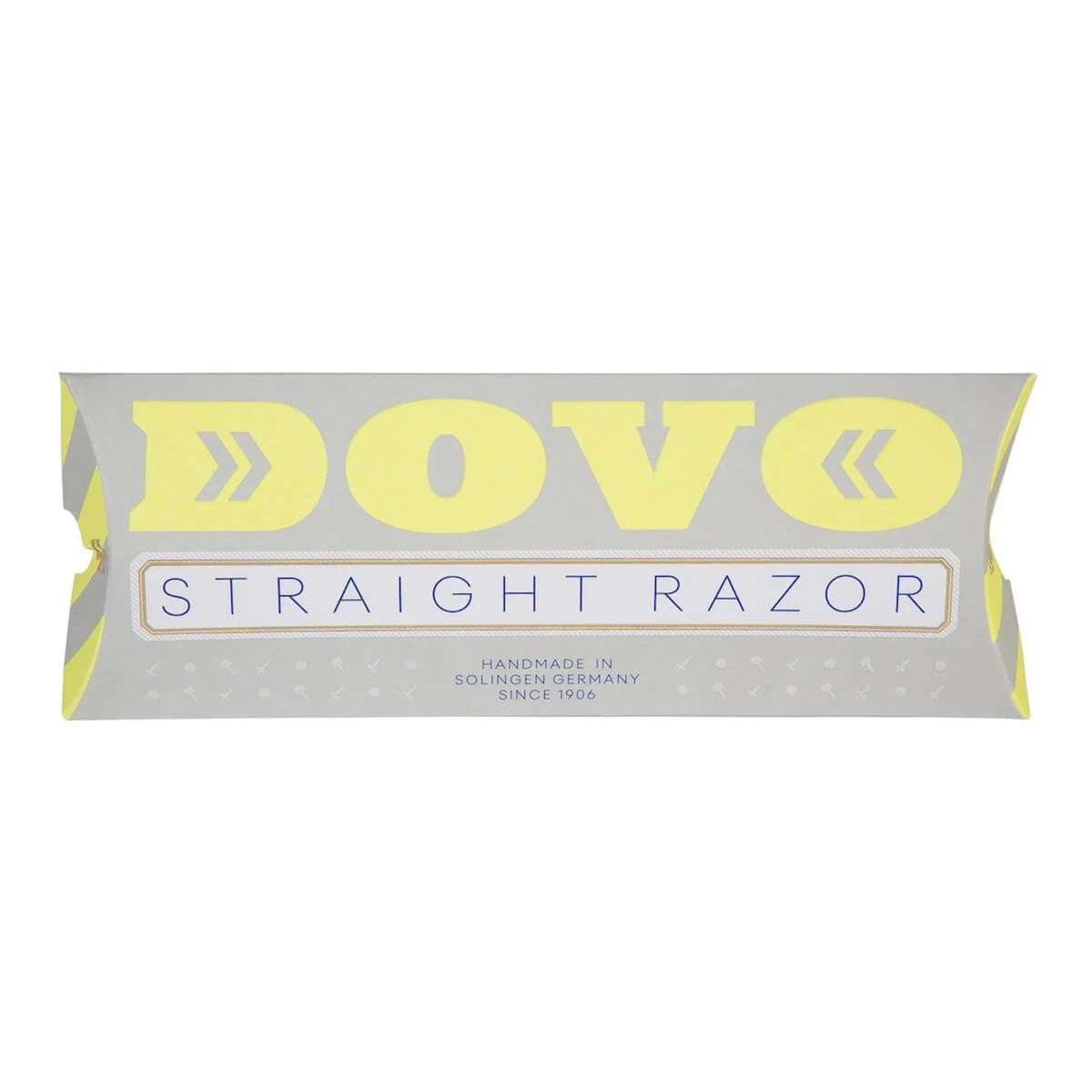 Straight Razor 5/8, Square point, Round, Blue Acrylic