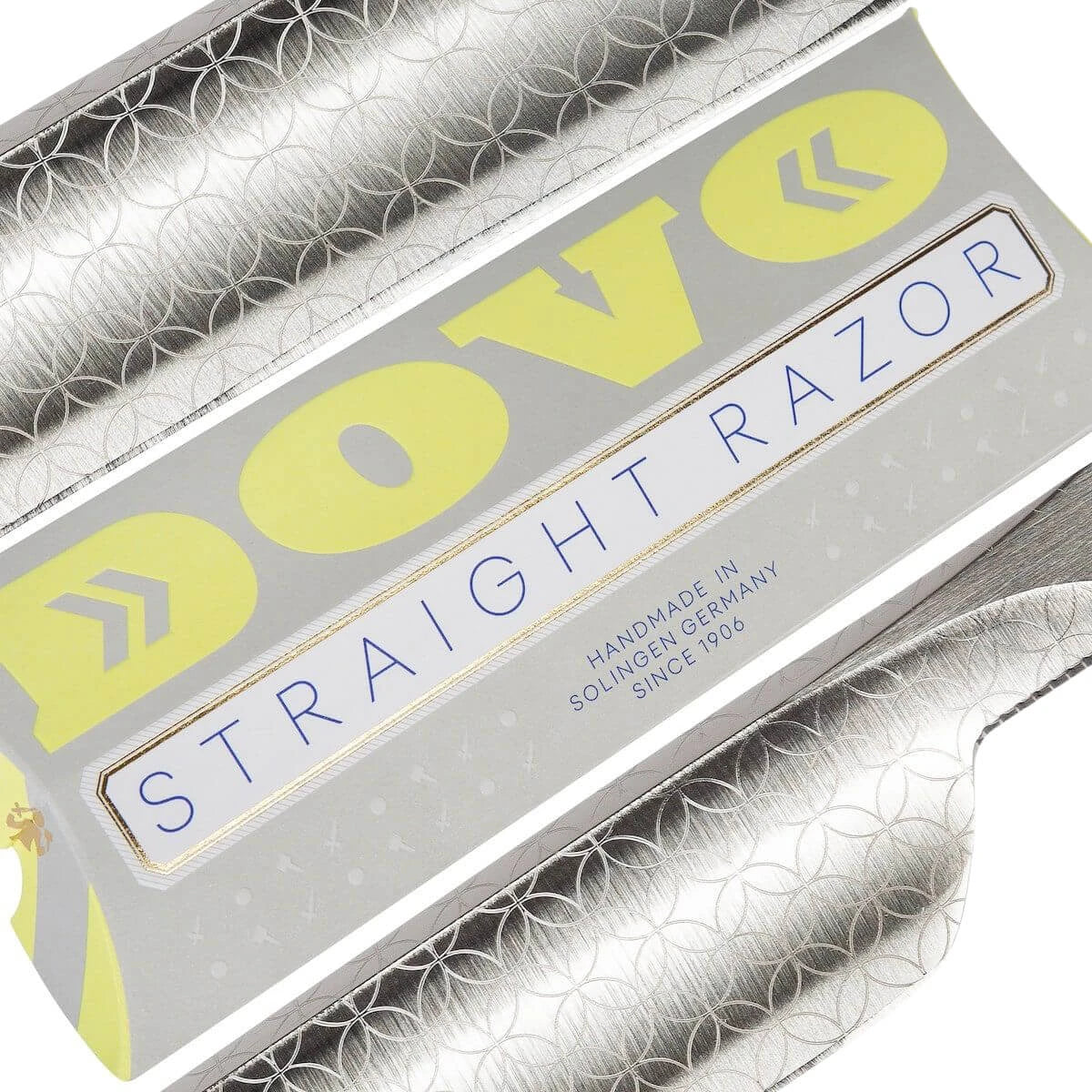 Straight Razor 5/8, Square point, Round, Green Acrylic
